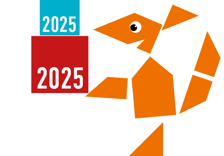 Logo des Känguru-Wettbewerbs 2025