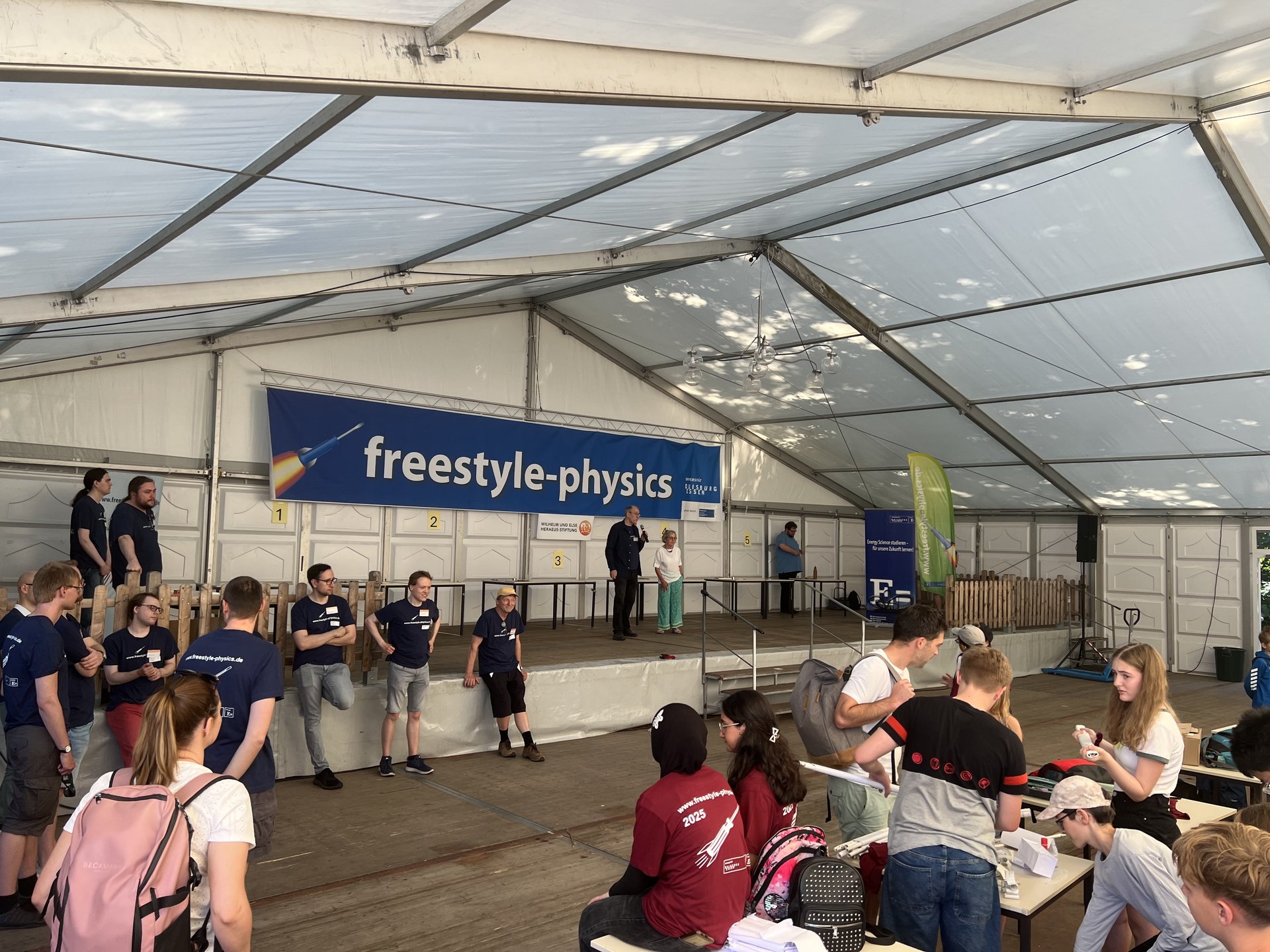 FreestylePhysics Wettbewerb - Die Bühnenshow