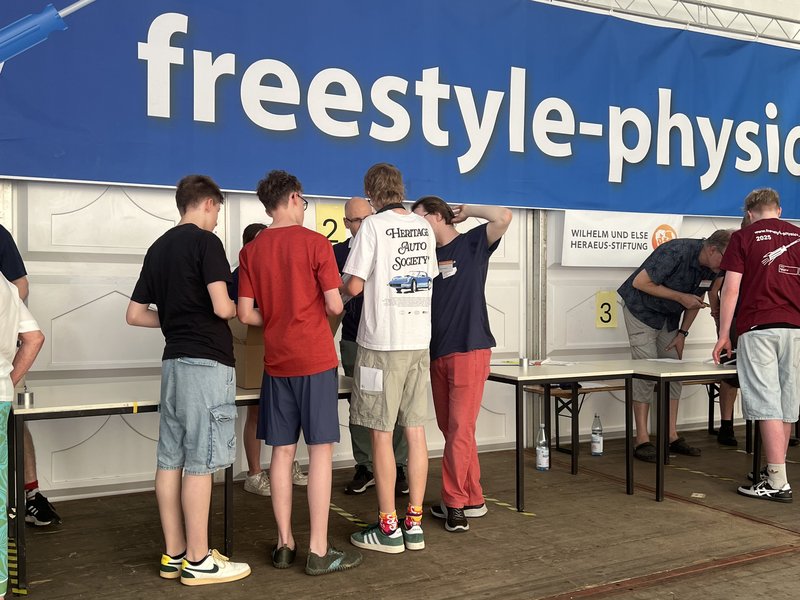 FreestylePhysics Wettbewerb - Die Jury